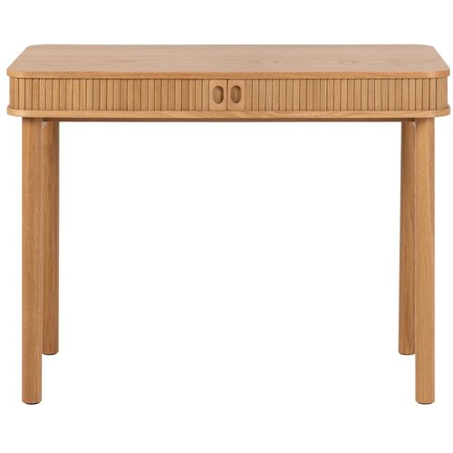 Actona Pisalna miza v hrastovem dekorju 50x100 cm Langley – Cene