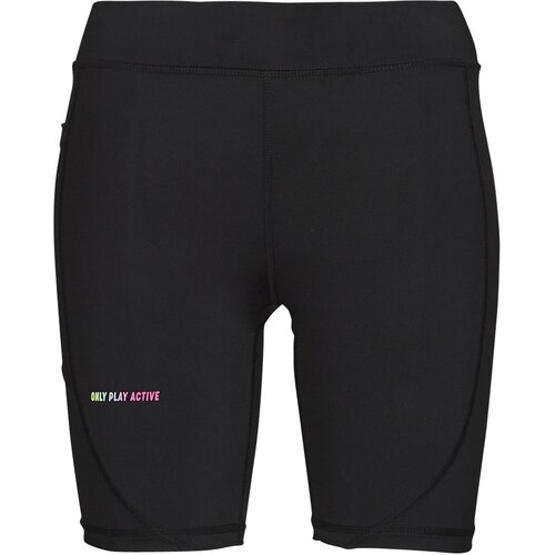 Only Play Kratke hlače &amp;amp; Bermuda ONPGILL LOGO TRAIN SHORTS Črna Slike