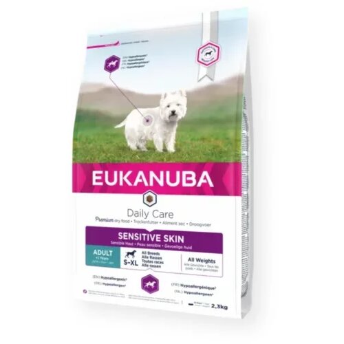 Eukanuba Dog Adult Sensitive Skin 12 kg Slike