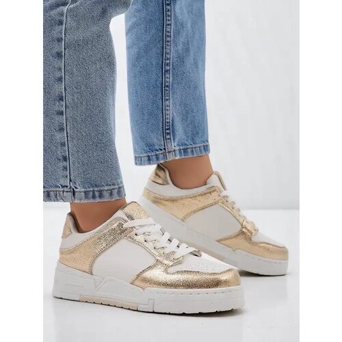Resti Women's sporty sneakers on a thicker sole Golden Hour Cijene