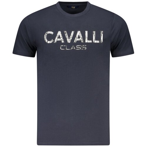 Cavalli Class Mu&amp;scaron;ka Majica Kratkih Rukava Plava Slike