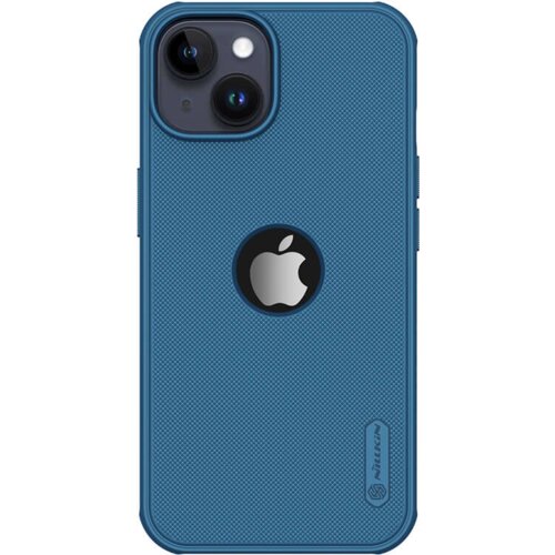 Nillkin torbica scrub pro za iphone 15 6.1 (sa otvorom za logo) plava Slike