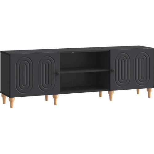 TV ormar Crna 150 x 31 x 50 cm Konstruirano drvo Cene