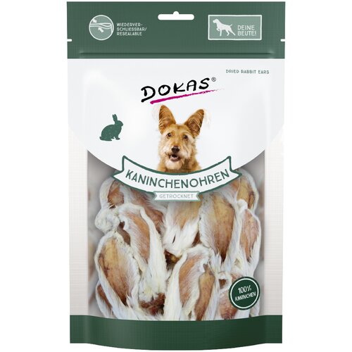 Dokas zajčji uhlji z dlako - Varčno pakiranje: 3 x 100 g Cene
