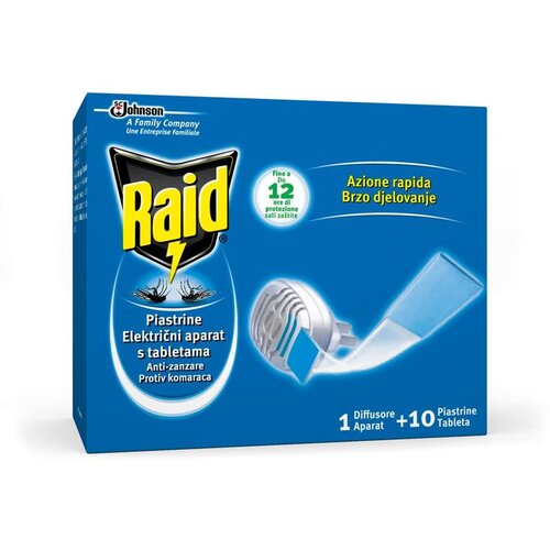 Raid električni aparatić s laminiranim tabletama Cijene