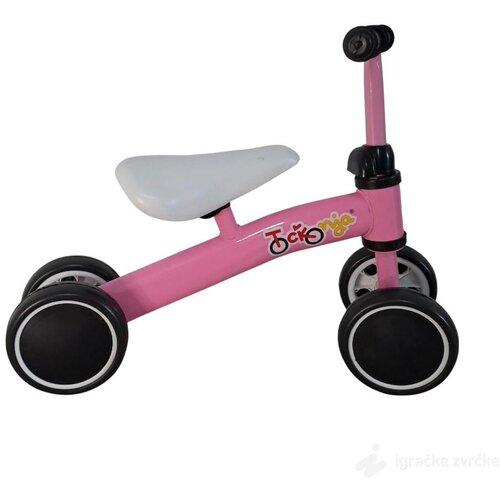 RAZNO Bicikl sa četiri točka TOČKONJA - roze Cene