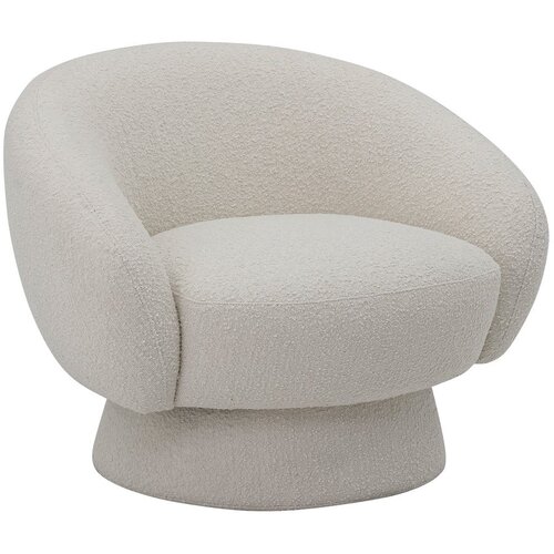 Bloomingville Beli fotelj Ted - Bloomingville Cene