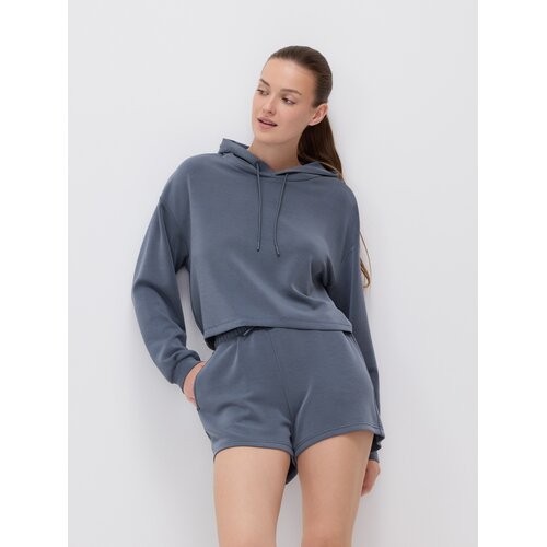 Reserved LADIES` SHORTS - tamnosivo Cijene