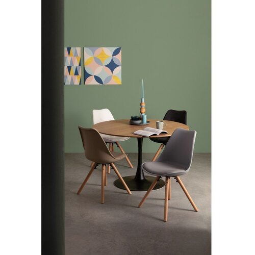 YES EVERYDAY Metalni okrugao blagovaonski stol &amp;oslash; 120 cm Bloom &amp;ndash; Slike