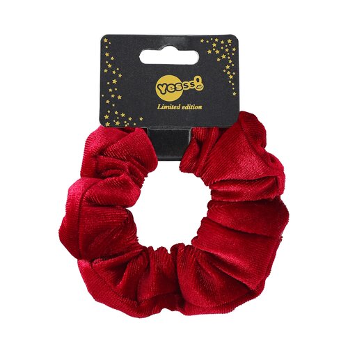 YESSS! scrunchy gumica za kosu bordo le Cene