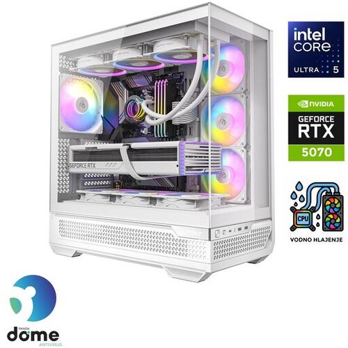 ANNI gaming namizni računalnik Gamer Extreme 5 245KF/Ultra 5 245KF/32GB/2TB SSD/RTX 5070 Slike