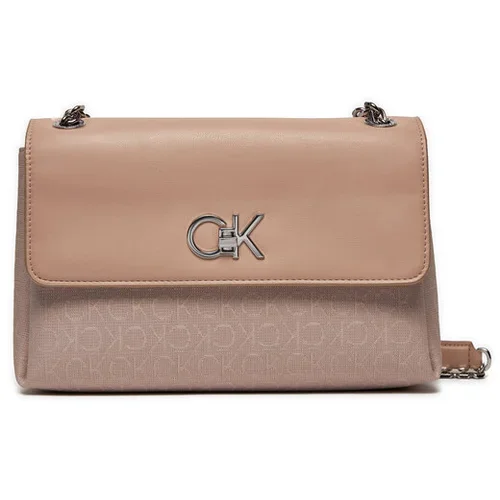 Calvin Klein Ročna torba Re-Lock K60K611755 Siva