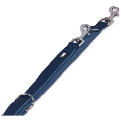 Nobby dog classic preno povodac tamno plavi 15/20mm 120cm Slike