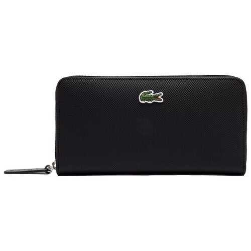 Lacoste Denarnice L.12.12 Concept Zip Wallet - Noir Črna Cene