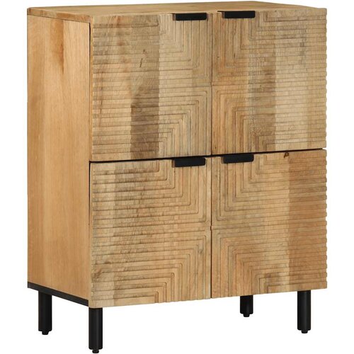 vidaXL komoda smeđa 60x33x75 cm puno drvo mango Cene