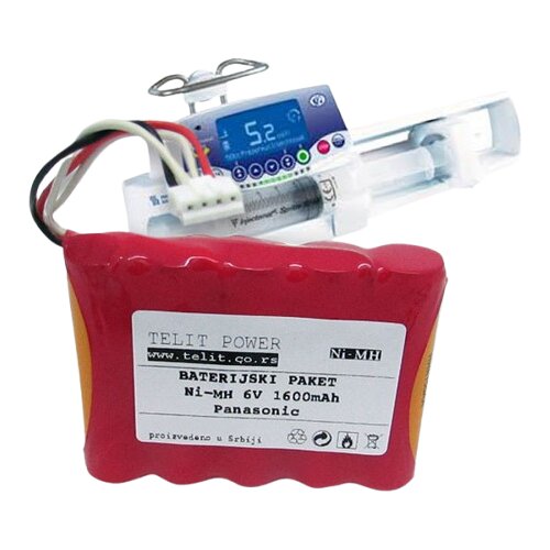Telit Power Baterija RC1800AA05AA, NiMH, 6V, 1600mAh, Za Agilia Fresenius Kabi Infuzionu pumpu Cene