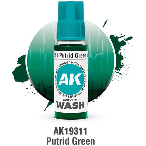 AK Interactive Putrid Green Wash 18ml - AK19311 Cene