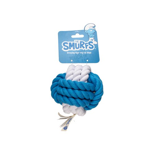 Duvoplus igračka za pse lopta od kanapa, grouchy smurf 10cm Cene