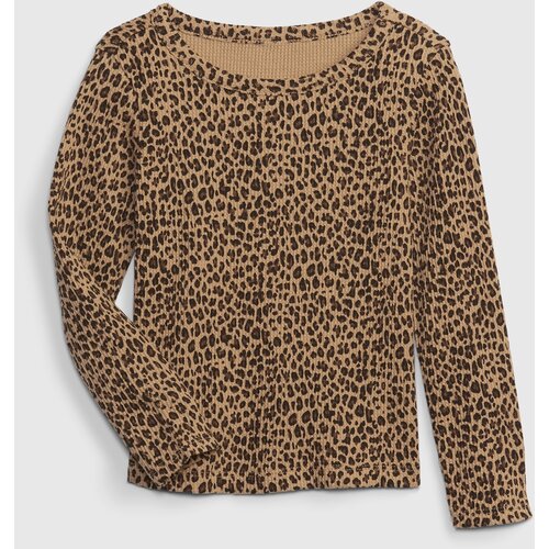 GAP Kids T-shirt pattern leopard - Girls Cene