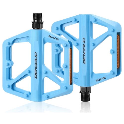 INF Nylon pedala za MTB – široka platforma, 10 žebljev, zatesnjeni ležaji Blue, (5000295621) Cene