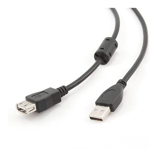 Gembird USB 2.0 kabal GEMBIRD CCF-USB2-AMAF-6, 1,80m, A-A ext cable ferrite Cijene