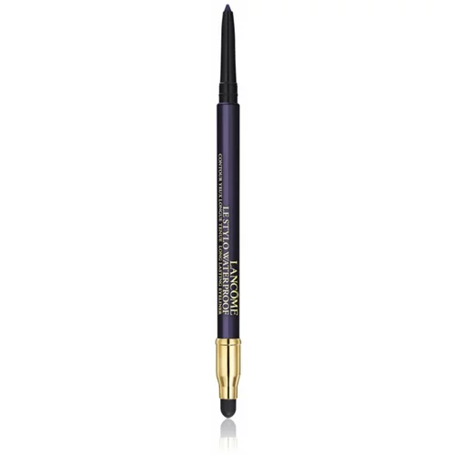 Lancôme Le Stylo Waterproof vodootporna olovka za oči s visokom pigmentacijom nijansa 09 Prune Radical