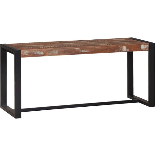  Klop Večbarvna Trden recikliran les 100 x 35 x 45 cm Izjema Slike