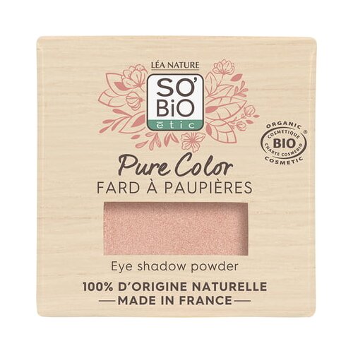 SO&amp;rsquo;BiO &amp;eacute;tic Pure Color senčilo - 04 Rose tendresse Slike
