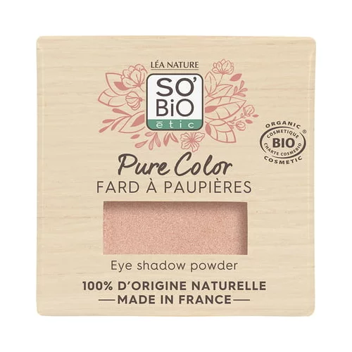 SO’BiO étic Pure Color senčilo - 04 Rose tendresse