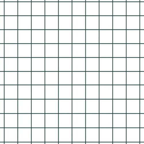 vidaXL zavareno žičano ogradnje s 13 stupova Zelena 1x50 m čelik Cene