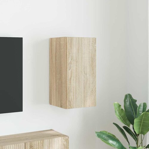 VidaXL TV zidni ormar Zidne Sonoma 30 x 31 x 60 cm Konstruirano drvo Slike