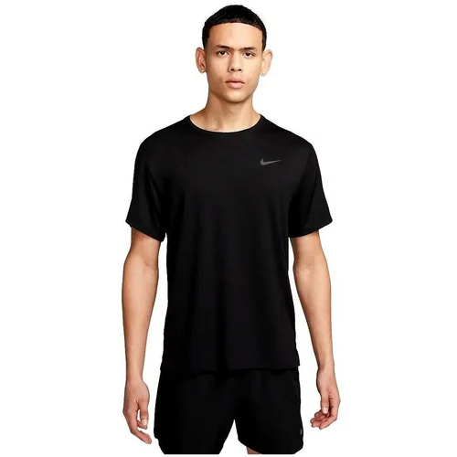 Nike Majice s kratkimi rokavi CAMISETA HOMBRE MILER DV9315 Črna