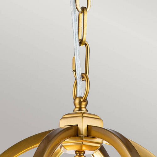 Elstead Lighting Feiss FE-CORINNE-3P-S-BB - Luster na lancu CORINNE 3xE14/60W/230V Slike