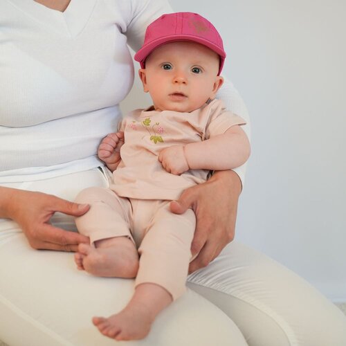 AGBO Girl's summer cap white Tennis Cene