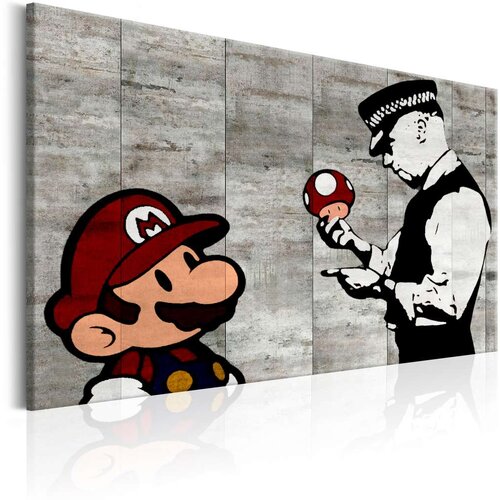 Slika - Banksy on Concrete 90x60 Slike