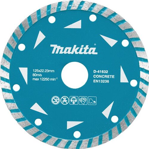 Makita diamantna plo&amp;scaron;ča valovita 125 mmx22.23 mm, D-41632 Slike