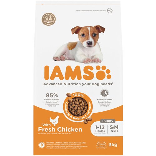 IAMS Advanced Nutrition Puppy Small / Medium s piletinom - 3 kg Cijene