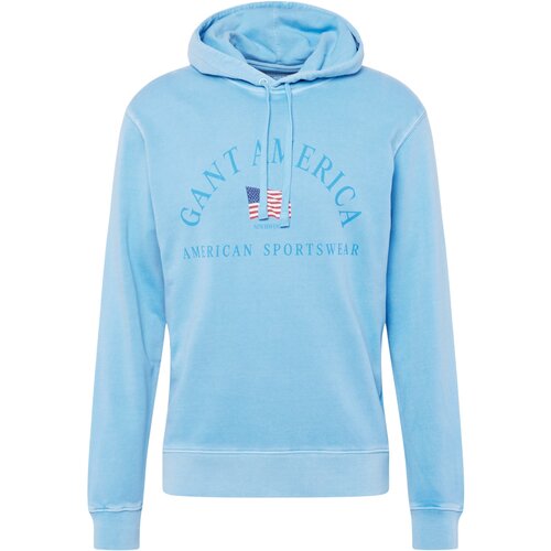 Gant Sweater majica &amp;#039;SUNFADED&amp;#039; nebesko plava Slike