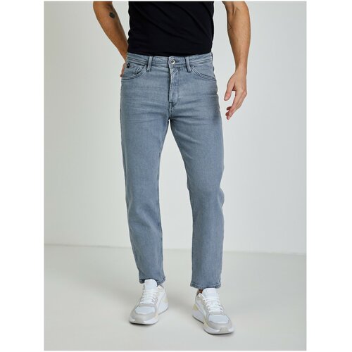 Tom Tailor Light Grey Men's Straight Fit Jeans Denim - Men's Slike