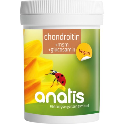 anatis Naturprodukte Hondroitin + MSM + glukozamin - 90 kaps. Cene