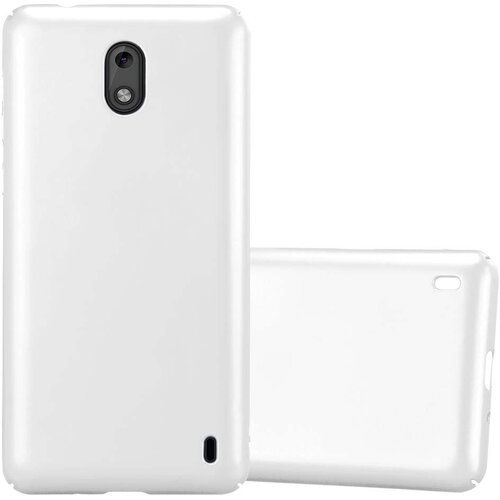Cadorabo Case, združljiv z Nokia v kovinskem srebru - trdi za&scaron;čitni pokrov v kovinskem videzu pred praskami in udarci, (20569091) Cene