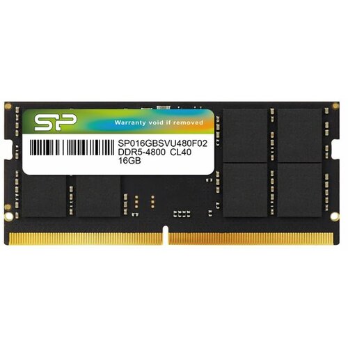 Silicon Power ram sodimm DDR5 16GB (2x8GB) 4800MHz SP016GBSVU480F02 Slike