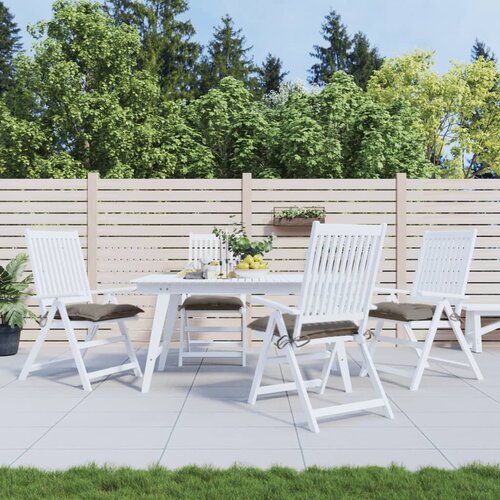 vidaXL Jastuci za stolice 4 kom smeđesivi 40x40x7 cm od tkanine Oxford Cijene