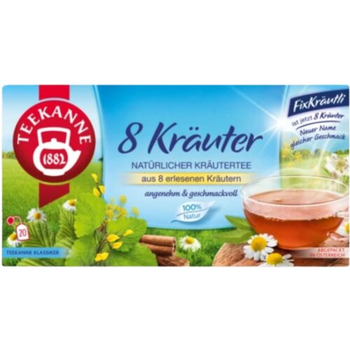 Teekanne Čaj FixKräutli zelišča - 20 Čajnih vrečk Cene