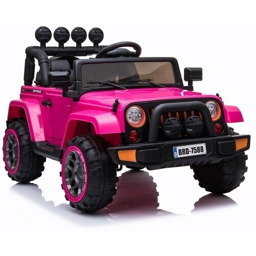 Lean_Toys Avto na akumulator Jeep BRD-7588 roza lea Cene