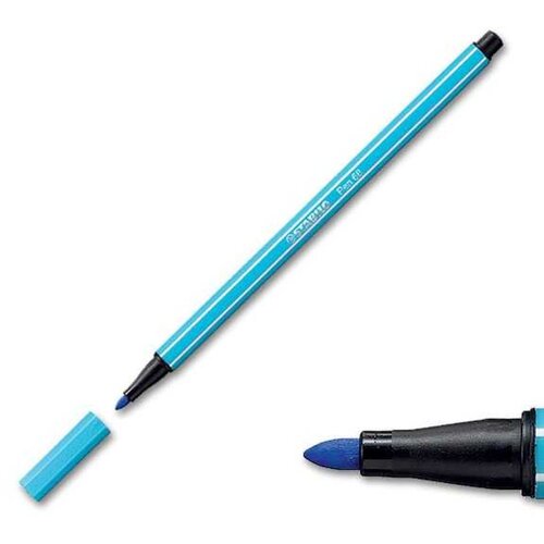 Stabilo fiber pen pen 68, azurno modra, (21655510) Cene
