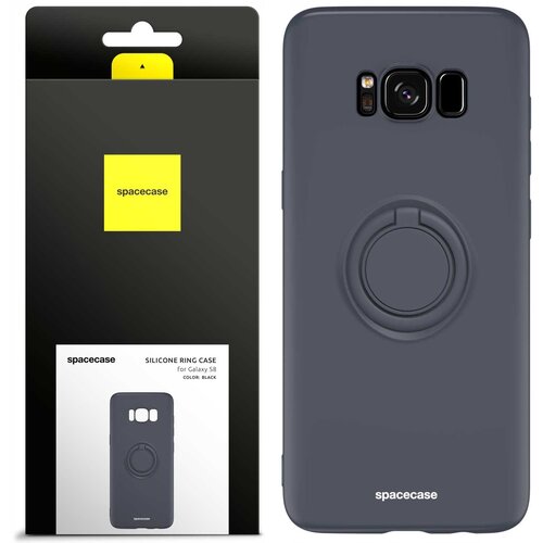 Spacecase SILIKONSKI OVITEK ZA SAMSUNG GALAXY S8 ČRN, (21963328) Cene
