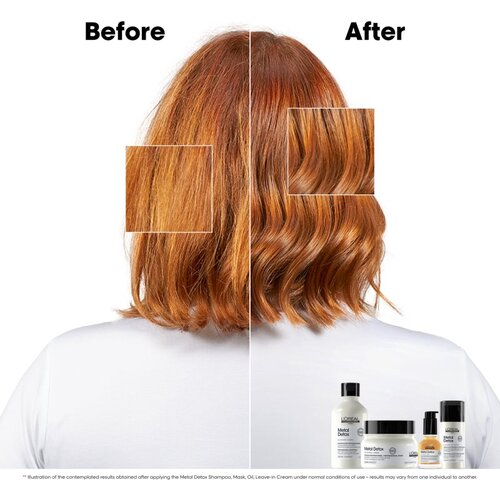 L&amp;acute;Or&amp;eacute;al Paris Serie Expert Metal Detox ugodno pakiranje za po&amp;scaron;kodovane lase Slike
