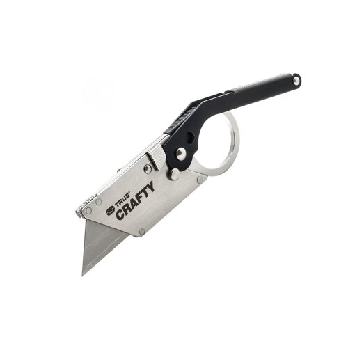 True Džepni nož na preklapanje, Crafty - TU590, Srebrni Slike