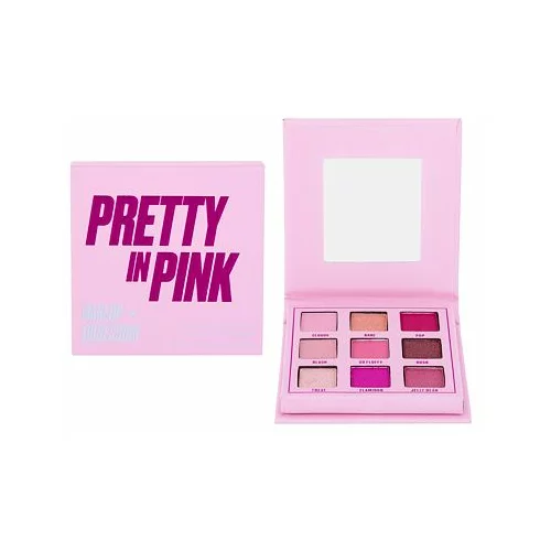 Makeup Obsession pretty in pink paletka senčil za oči 3,42 g